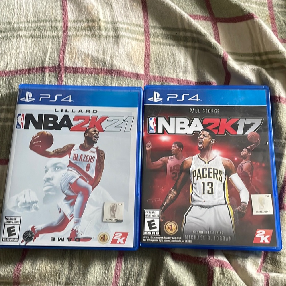 NBA 2K 21 and 17 BUNDLE
